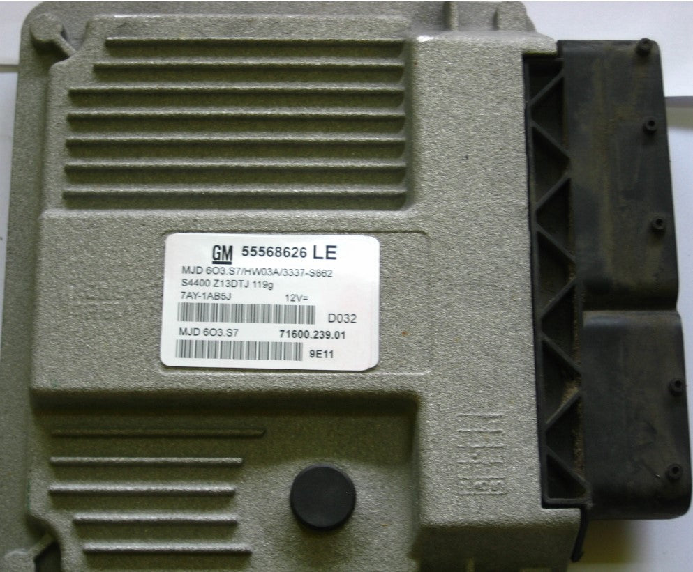 ECU CENTRALINA OPEL CORSA D 1.3 55568626 LE HW03A MJD 603.S7 3337-S862