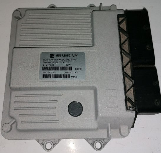 ECU CENTRALINA OPEL CORSA D 1.3 55572852 NY HW03A MJD 603.SF 3432-SF70