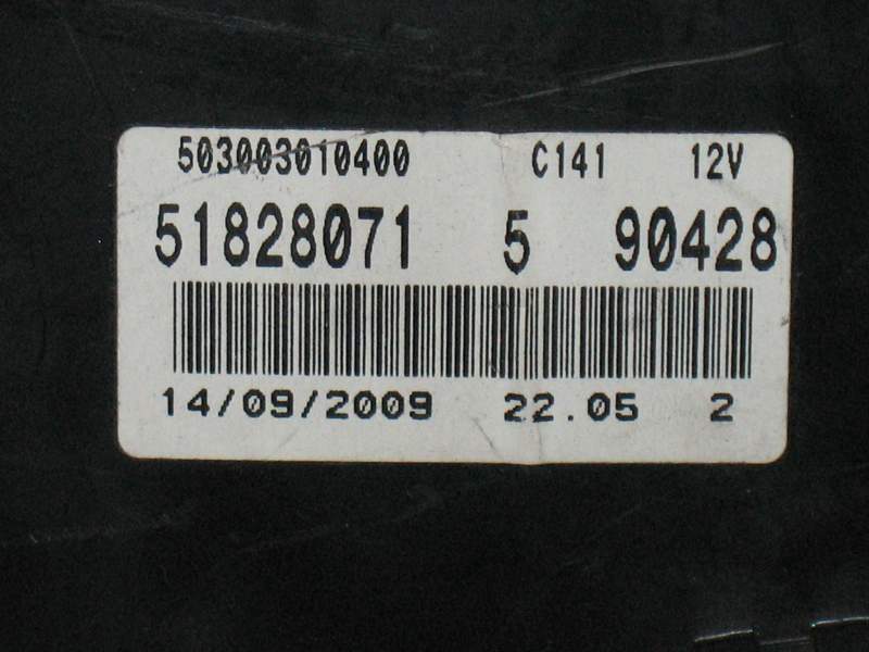 QUADRO STRUMENTI FIAT PUNTO 51828071 5 90428, 51828071590428