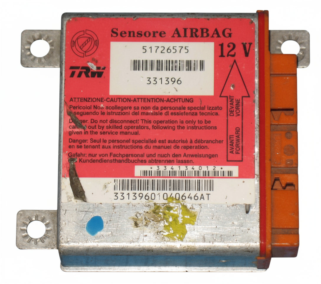 ECU AIRBAG FIAT PUNTO 188 ez2006 TRW 51726575 331396