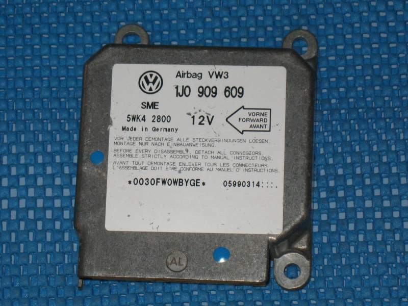 Ecu airbag vw golf iv passat vw3 1j0909609 sme 5wk4 2800