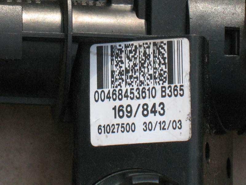 Blocca sterzo avviamento con chiave lancia fiat panda