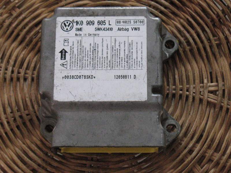 Airbag seat skoda audi vw8 siemens 5wk43410 1k0909605l