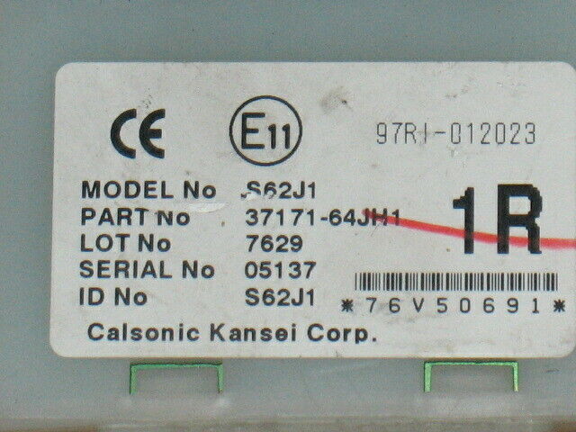 ECU SUZUKI GRAND VITARA 37171-64JH1 3717164JH1 97RI-012023