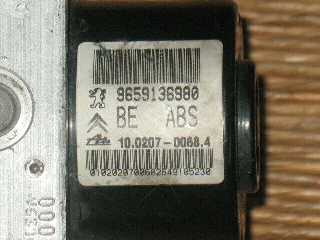POMPA ABS CITROEN PEUGEOT 9659136980 10.0207-0068.4 10097011283 MK70