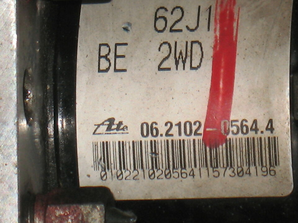 ABS POMPA SUZUKI SWIFT 62J1 BE 2WD 06.2102-0564.4 06.2109-0812.3