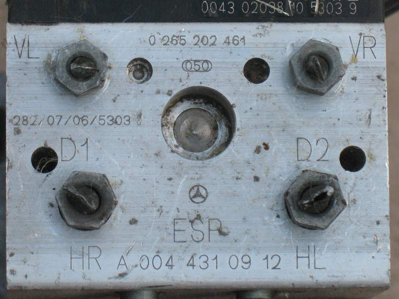 Pompa abs mercedes classe a w168 0265202461 a0044310912