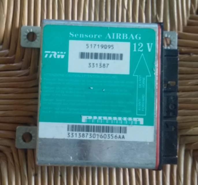 Ecu centralina airbag fiat seicento trw 98 > 05 51719095 331387