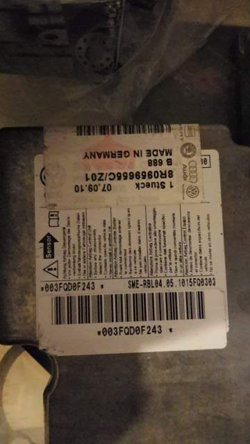 Modulo Di Controllo Airbag Audi A4 B8, A5 8R0959655C 8R0959655 C