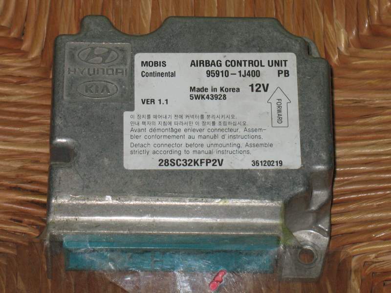 Hyundai i20 airbag 95640 95910-1J400 5WK43928 959101J400 PB