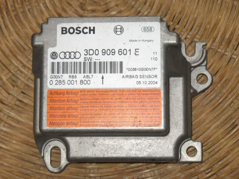 ECU Touareg Porsche Cayenne AIRBAG VW 0285001800 3D0909601F