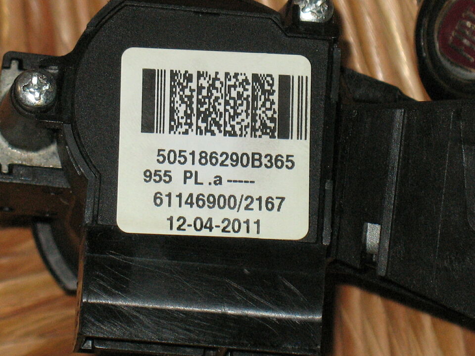 Blocchetto fiat 500l punto evo con chiave 505186290b365