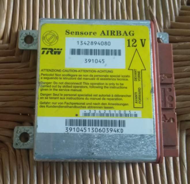Centralina airbag fiat ducato BOXER TRW 1342894080 391045