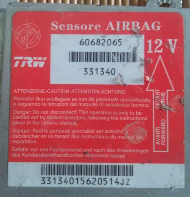 Centralina AIRBAG LANCIA THESIS TRW 60682065 331340 12V