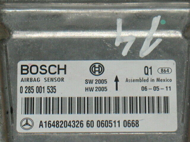 ECU AIRBAG MERCEDES ML W164 0285001535 A1648204326 60