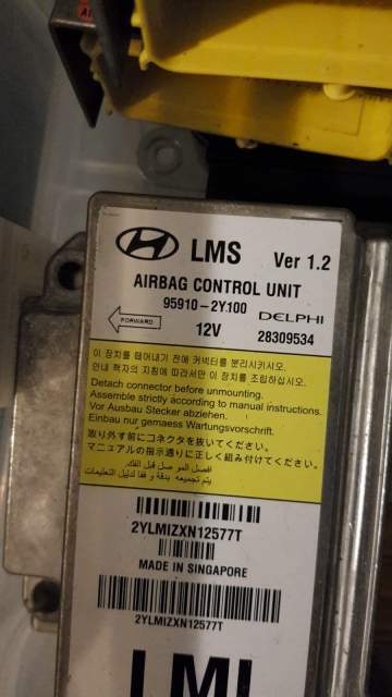 HYUNDAI IX35 IX-35 SRS Airbag ECU delphi 28309534 959102Y100