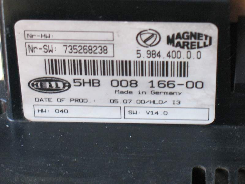 Riscaldamento, aria condizionata lancia lybra 73526823