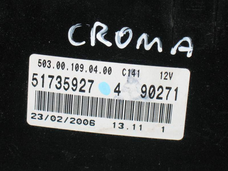 Quadro Strumenti Cruscotto FIAT CROMA 1.9JTD 51735927 GB