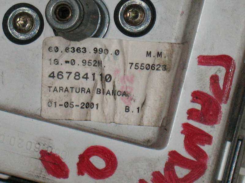 Contachilometri KM Fiat Panda 46784110