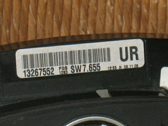 QUADRO STRUMENTI OPEL ZAFIRA B 1.6 16V 13267552 UR SW7.655