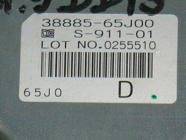 ECU SUZUKI GRAND VITARA 1.9 38885-65J00 S-911-01 LOT NO.0255510