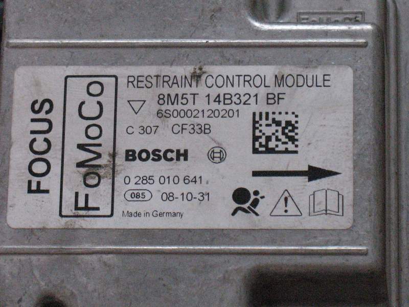 AIRBAG Ford Focus 2009 BOSCH 0285010641 8MT14B321BF