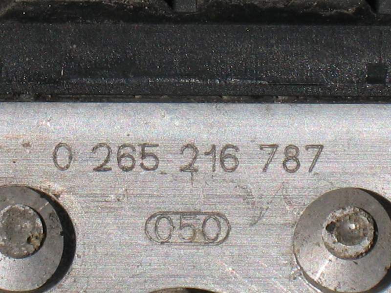 ABS NISSAN ALMERA BOSCH, 0265216787, 476604U101, 0273004505