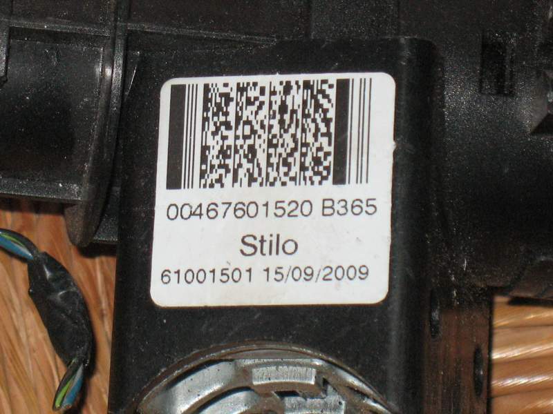 BLOCCHETTO FIAT STILO 00467601520 61001501