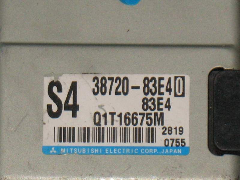 Ecu sterzo elettrico opel agila 1.2 38720-83e40 q1t16675m s4