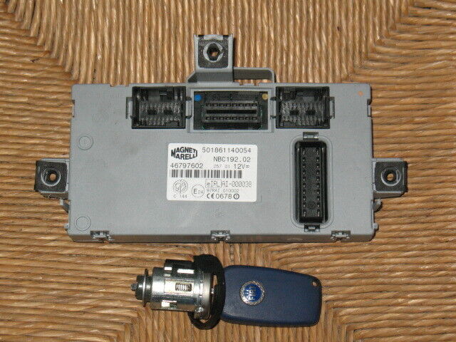 Kit ecu body computer fiat stilo 1.6 16v 46797602 501861140054