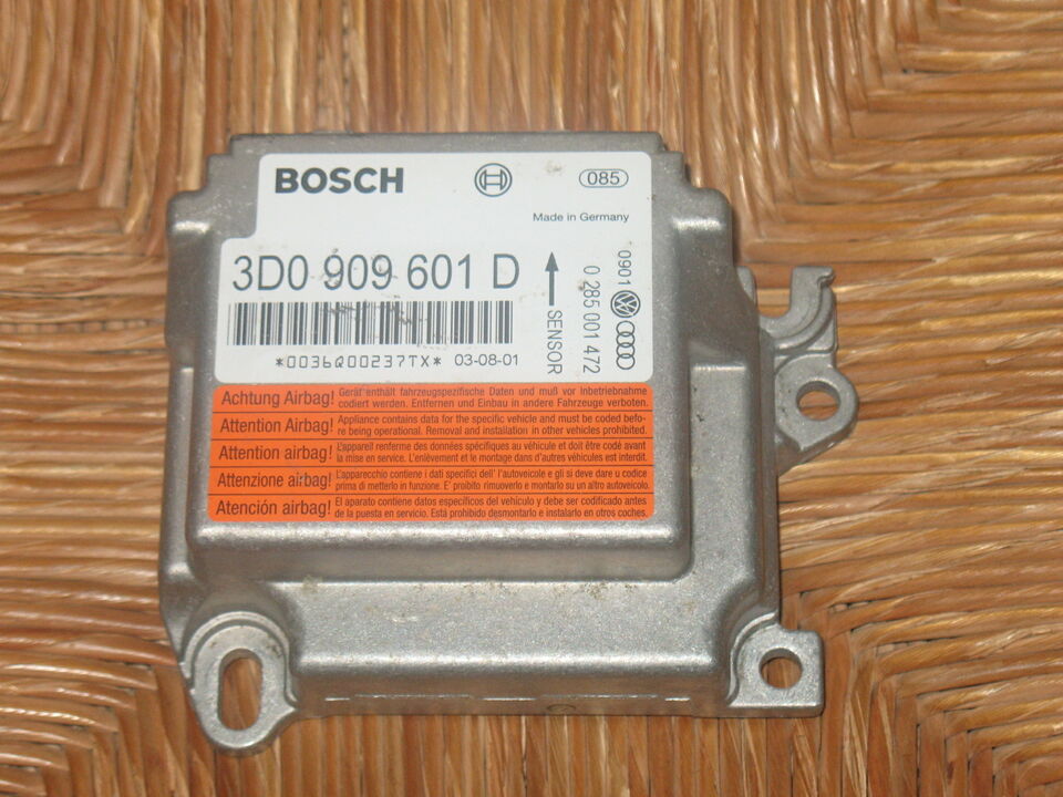 PORSCHE Cayenne 955 957 AIRBAG ECU 0285001472 3D0909601 D