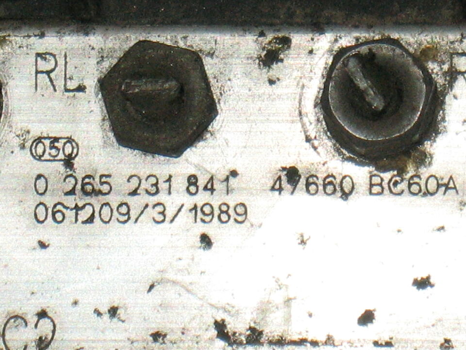 POMPA NISSAN MICRA K12 1.4 B ABS 0265231841 0265800574