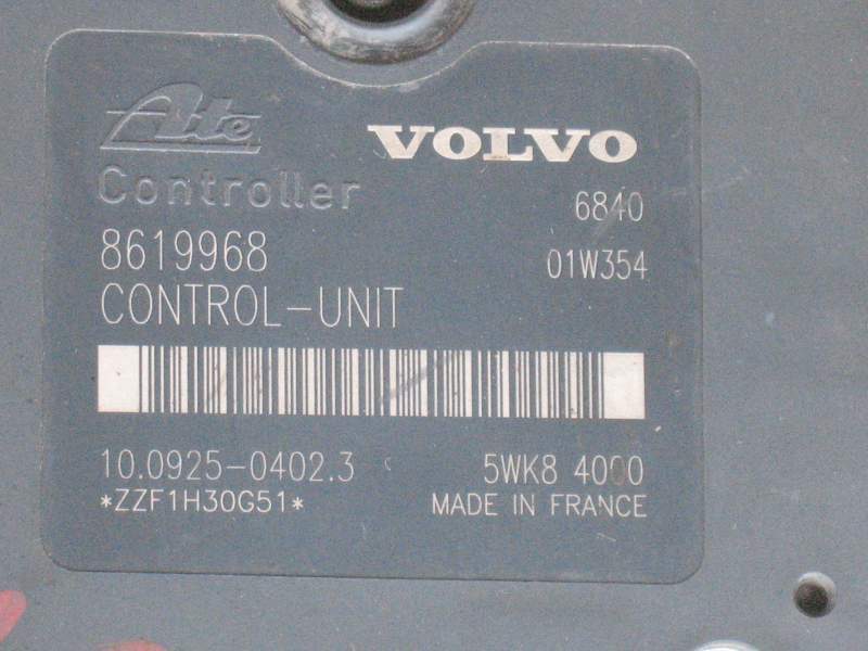 ABS VOLVO S70 V70, P08619974,10020403584, 8619968, 10092504023