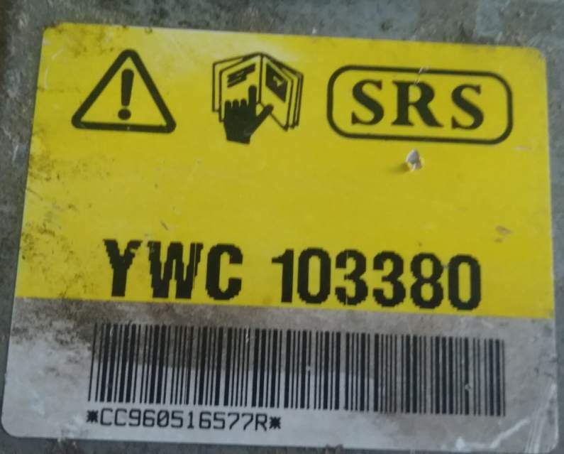 Rover 25 45 MG ZS Airbag Module Sensor YWC103380 CC960516577R