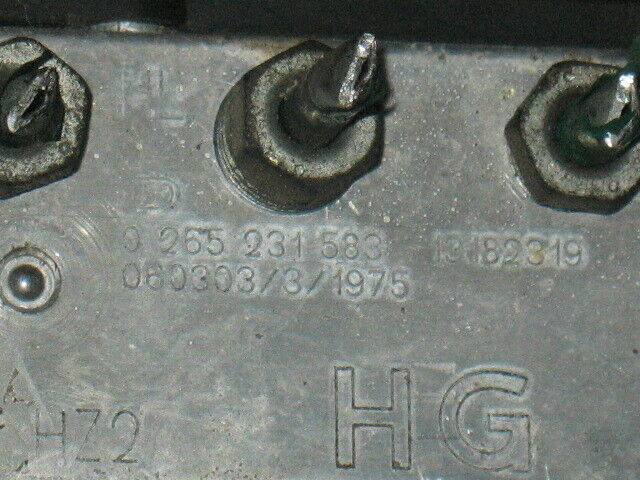 POMPA ABS OPEL 0265231583 0 265 231 583 0265800443 13182319