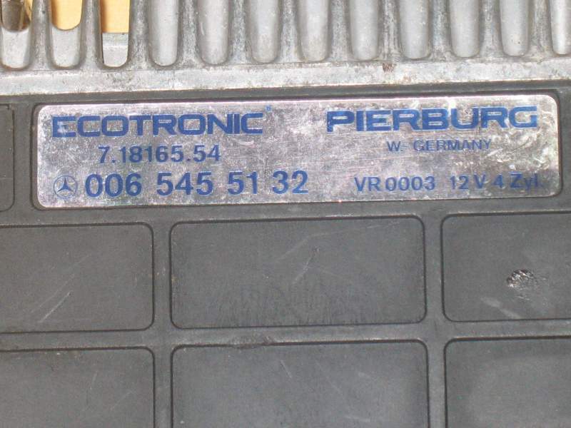 ABS Mercedes W201 Bosch 0285007022 Ecotronic 71816554 0065455132