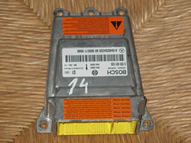 ECU AIRBAG MERCEDES ML W164 0285001535 A1648204326 60