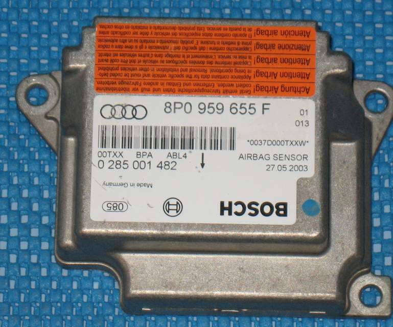 ECU AIRBAG AUDI A3 2004 2007 BOSCH 8P0959655F 0285001482