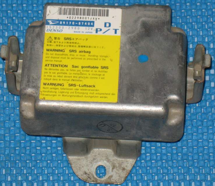 Ecu airbag 152300-2980 denso 89170-87404 dahiatsu terios