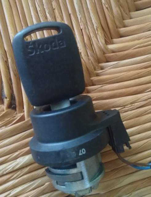 SKODA OCTAVIA 1Z blocchetto di accensione chiave