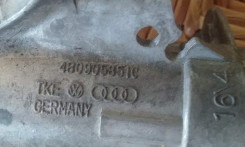 Blocchetto chiave originale vw skoda seat audi 480905851c