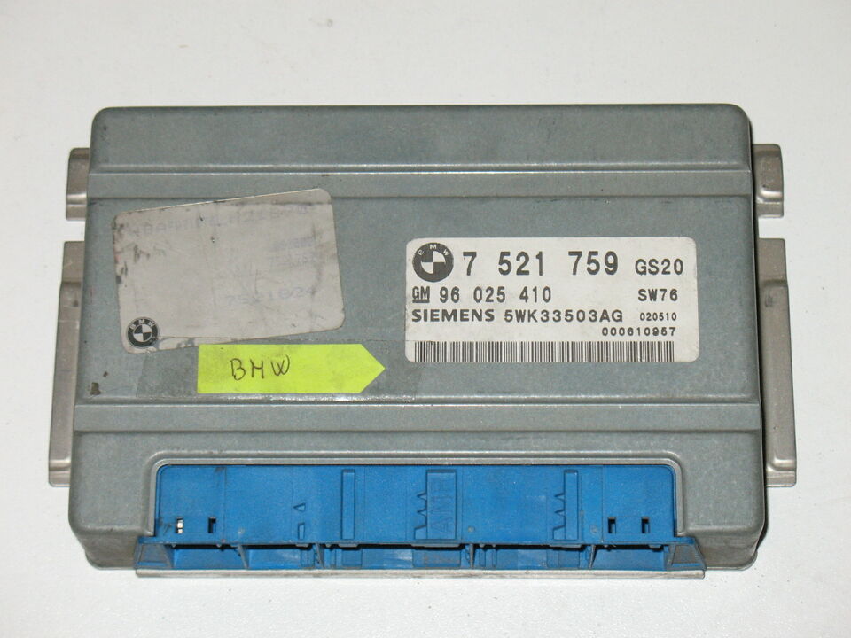 ECU CAMBIO AUTOMATICO BMW 320D 5WK33503AG 96025410 7521759 SW76