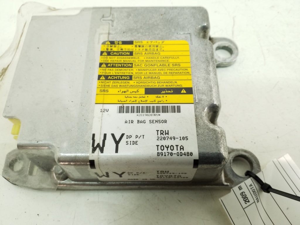 891700D480 centralina airbag toyota yaris 1.4 D-4D 8V 90CV
