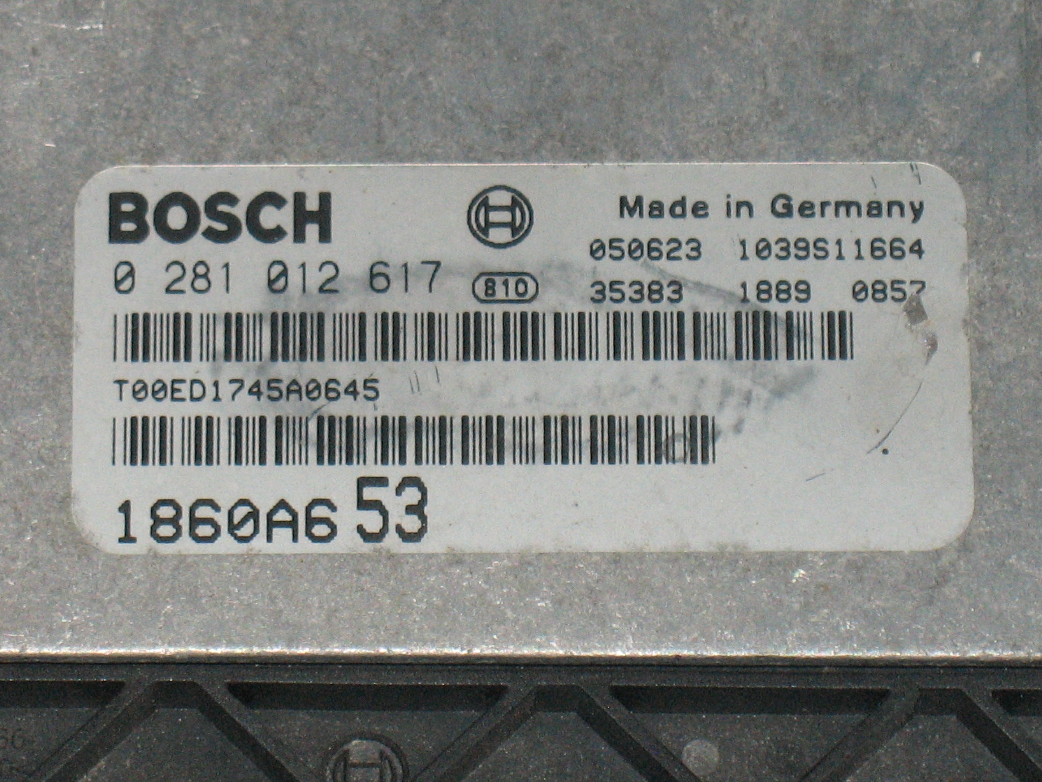 ECU Mitsubishi Lancer 2.0DID BOSCH 0281012617 EDC16U31-4.70