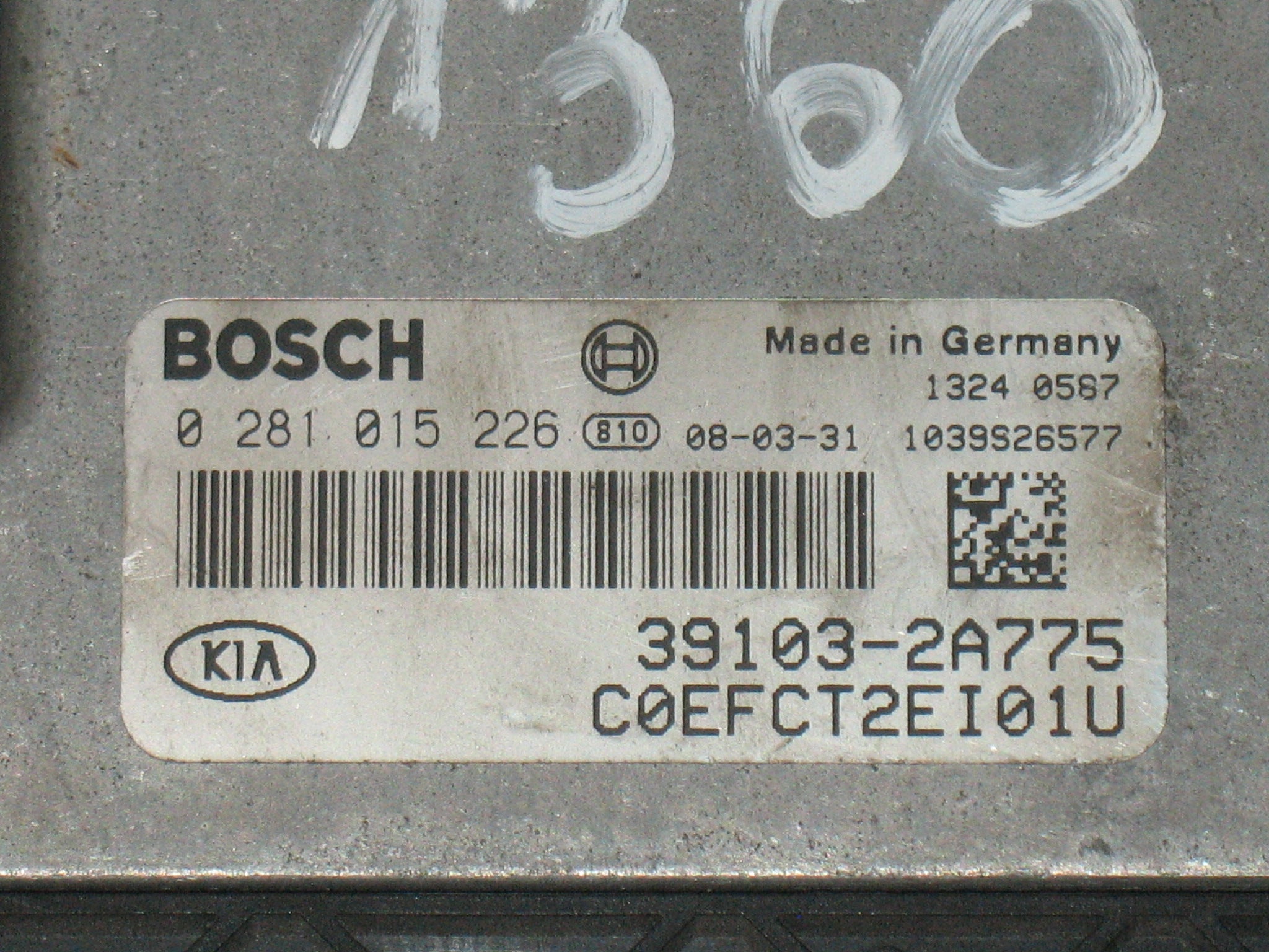 ECU KIA CEED 2.0 CRDI BOSCH 0281015226 391032A775 EDC16C39