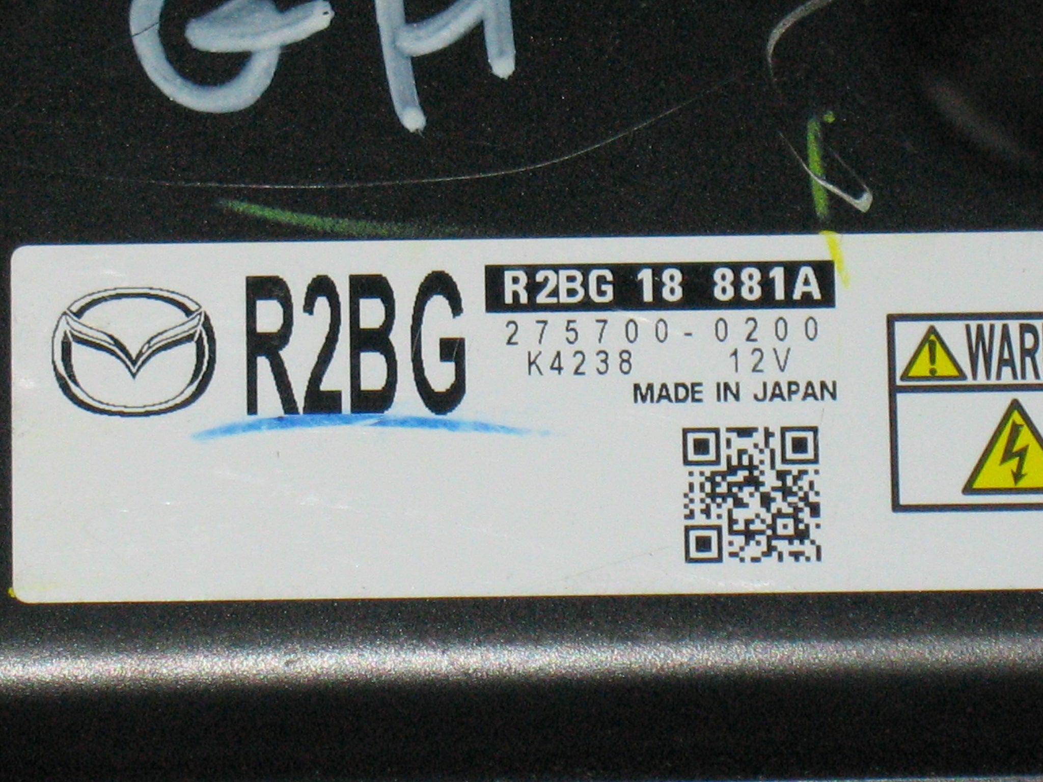 ECU Mazda 6 R2BG18881A 2757000200 2.2D MK2