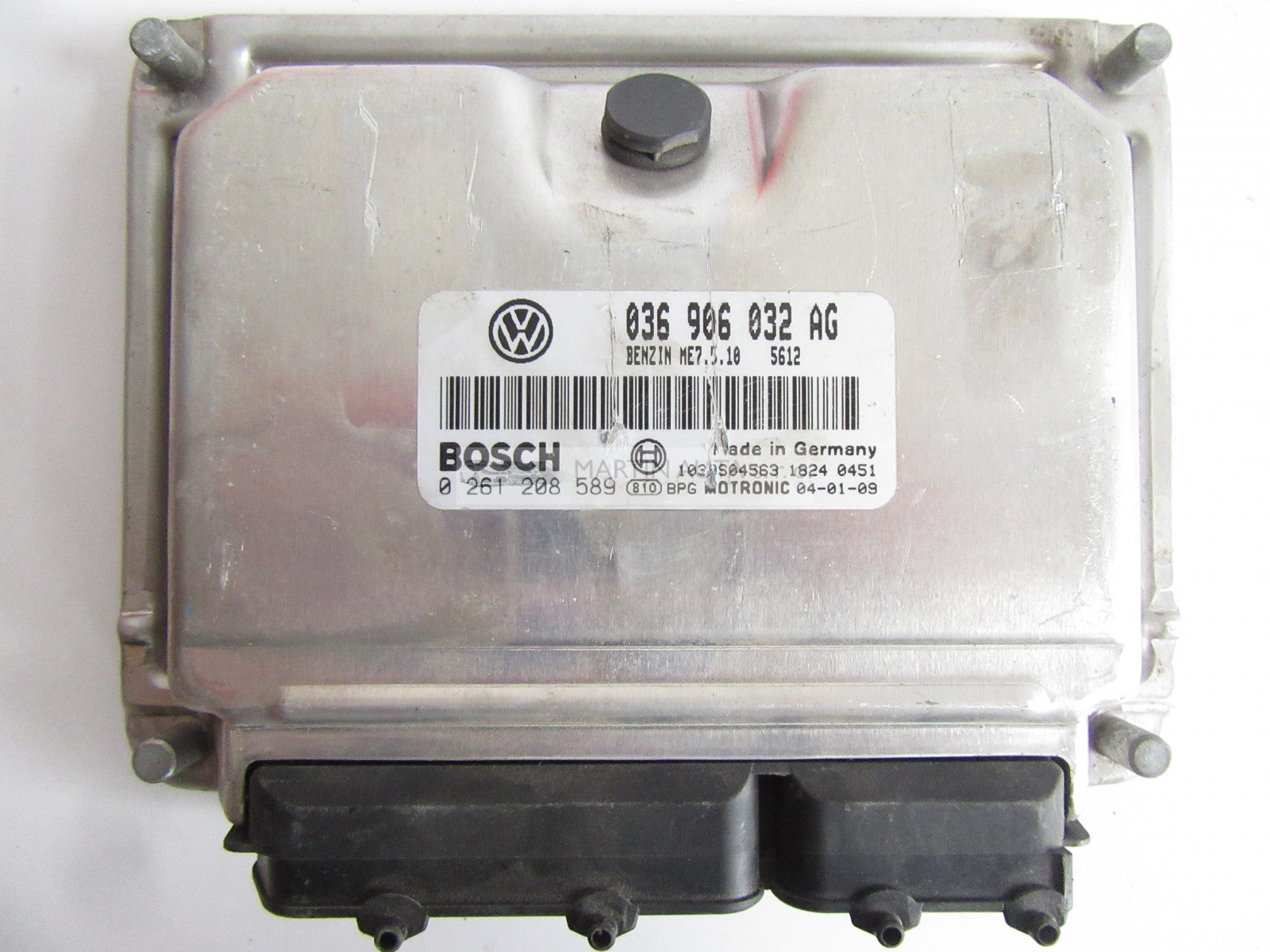 ECU VW GOLF 1.4 036906032AG BOSCH 0261208589 ME7.5.10 5612