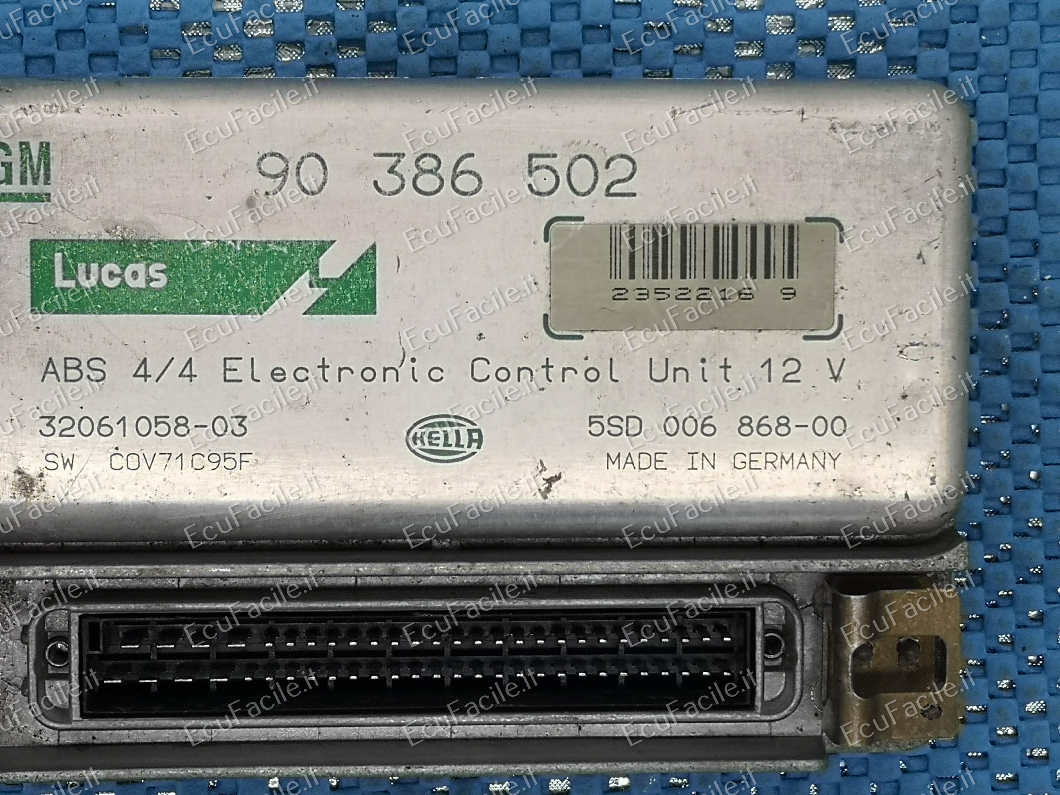 ABS Opel Tigra A 1.6 16v 90386502 08.1995-03.1997