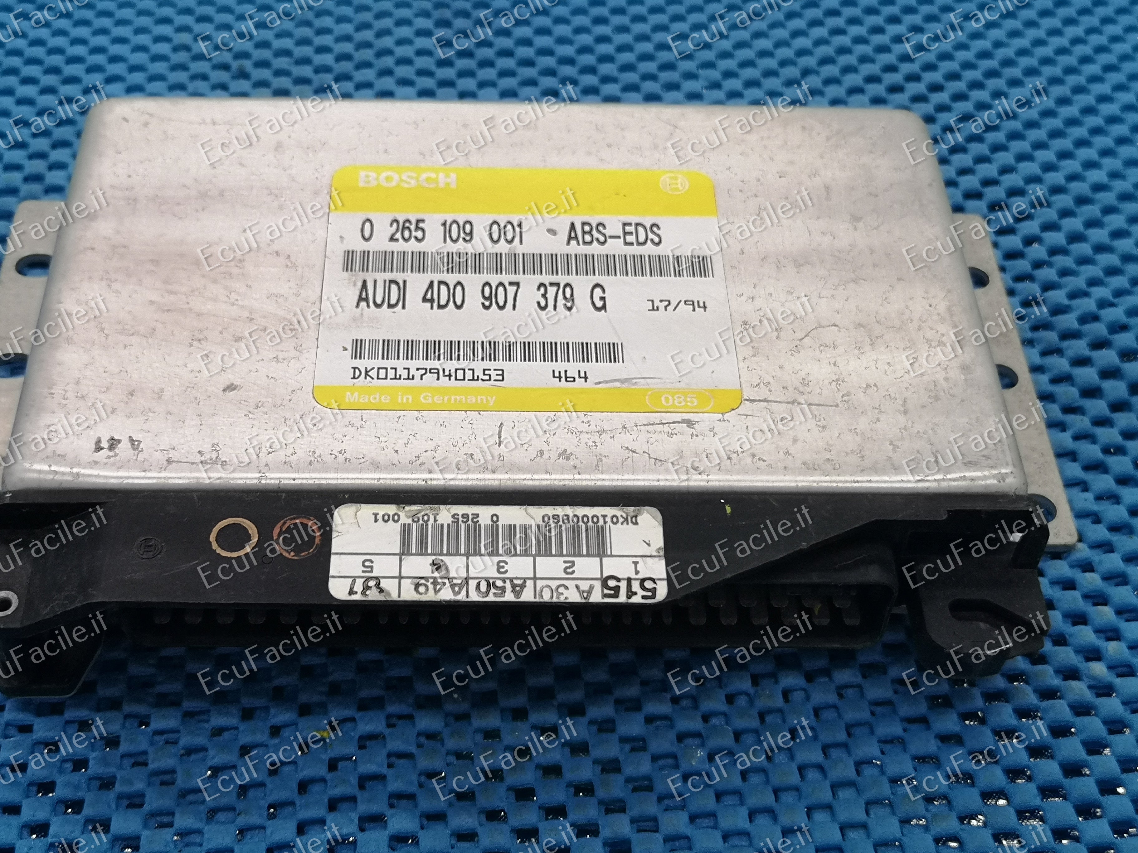 UNITÀ DI CONTROLLO ABS 0265109001 4D0907379G 1994-2001
