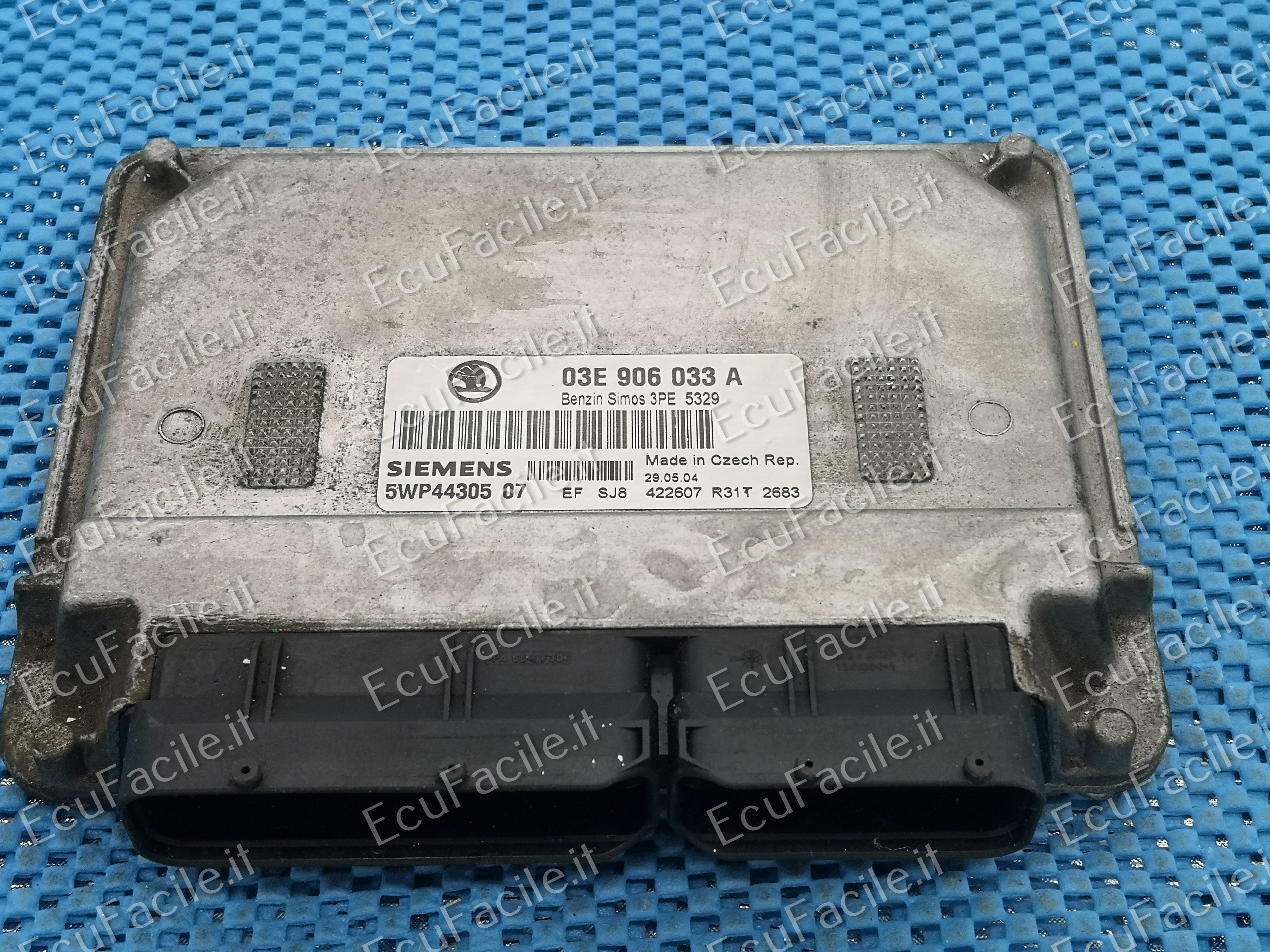 ECU VW SKODA FABI 1.2 03E906033A 5WP4430507 SIMOS 3PE PRONTA